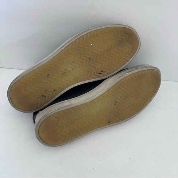 Rag & Bone Men’s 9 Euro 42 Black Leather Kent Sneakers - Picture 11 of 12